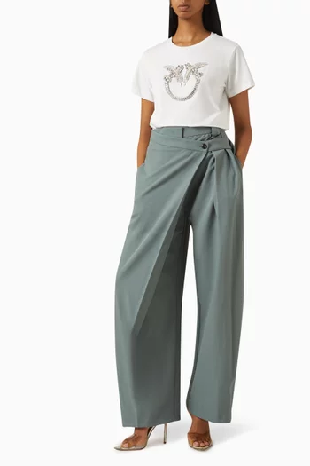 Pesce Wrap-style Pants