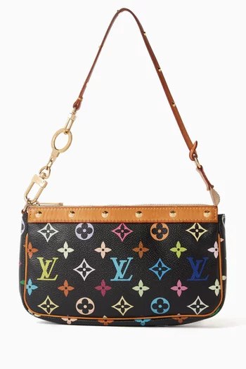 x Takashi Murakami 2000s Pochette Bag in Monogram Canvas