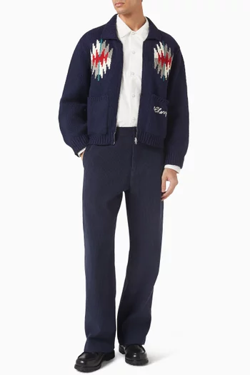 Western Chino Pants in Corduroy