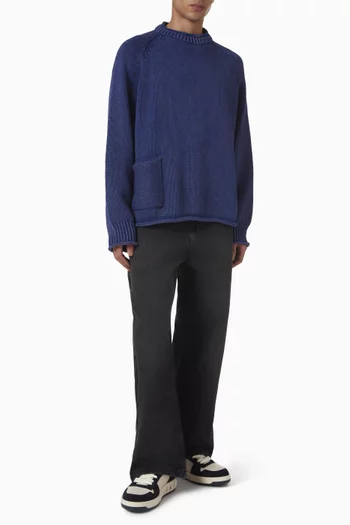 سترة بياقة مطوية وحواف غير محاكة قماش منسوج