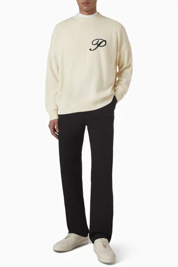 Gallery Logo Sweater in Knit