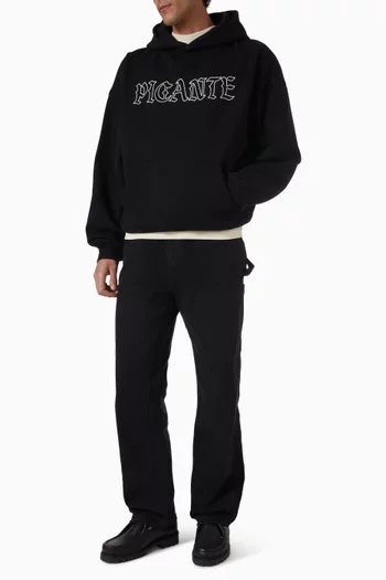 Headline Chain Stitch Hoodie in Organic-cotton