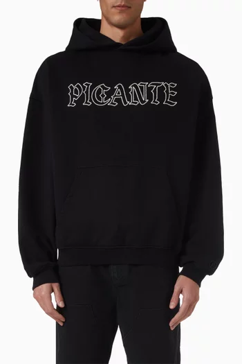 Headline Chain Stitch Hoodie in Organic-cotton