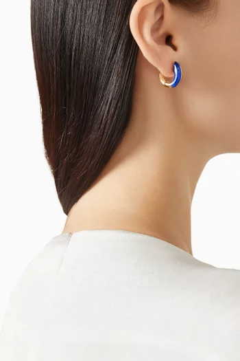 Locus Solus Lapis Earrings in 18kt Gold Vermeil