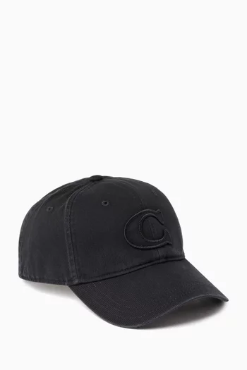 كاب بيسبول برقعة شعار الماركة قنب قطني