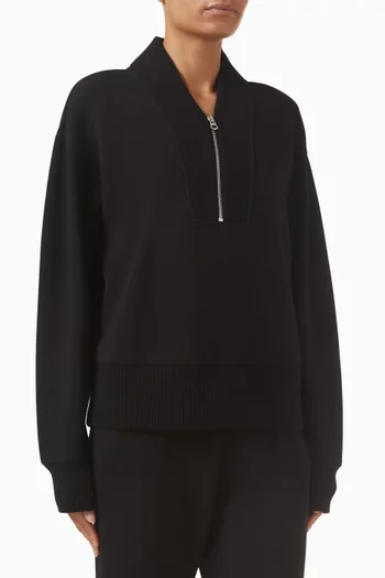 Sally Half-zip Sweatshirt in DoubleSoft®