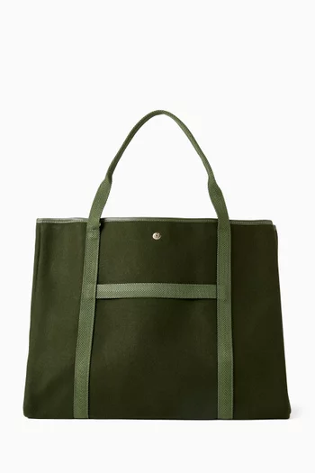 XL Traversée Tote Bag in Wool