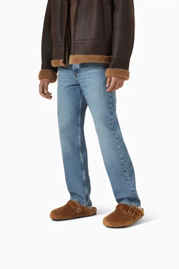 Boston Shearling Clogs