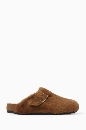 Boston Shearling Clogs