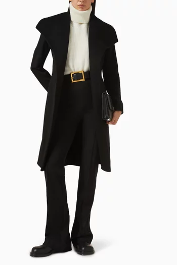 معطف جيما بتصميم ملفوف وحزام