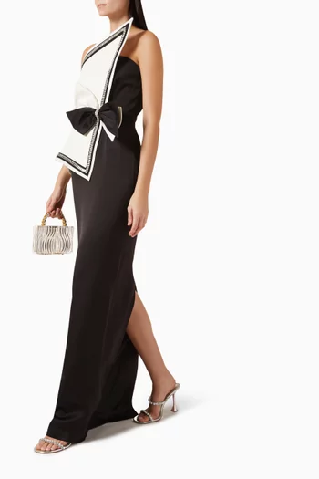 Crystal-embellished Gown