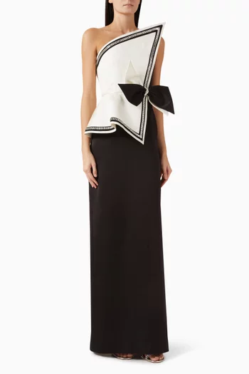 Crystal-embellished Gown