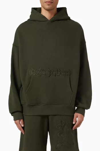 Baroque Calligraphy Hoodie