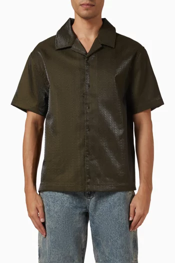 Iridescent Embroidered Shirt