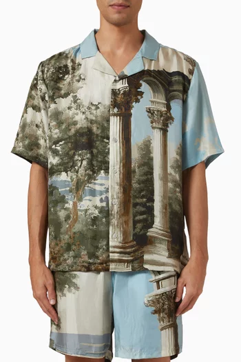 Echoes of Angels Shirt in Silk