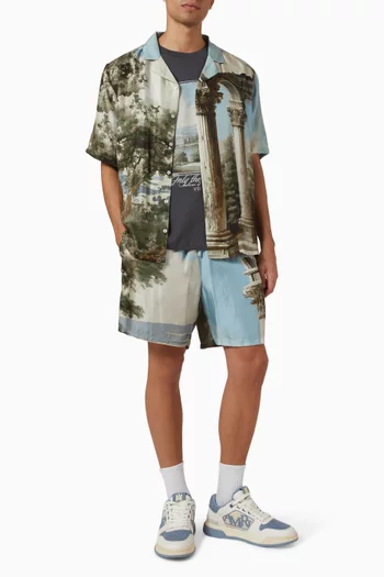 Echoes of Angels Shorts in Silk