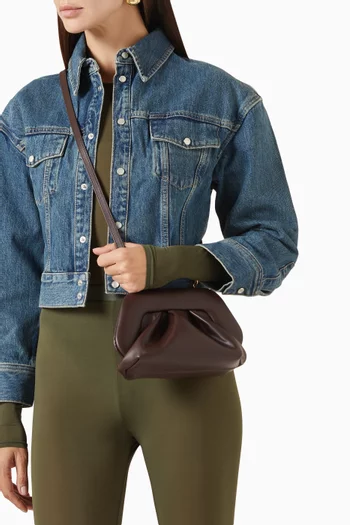 Gea Clutch Bag in Faux-leather