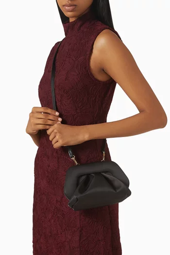 Gea Clutch Bag in Satin