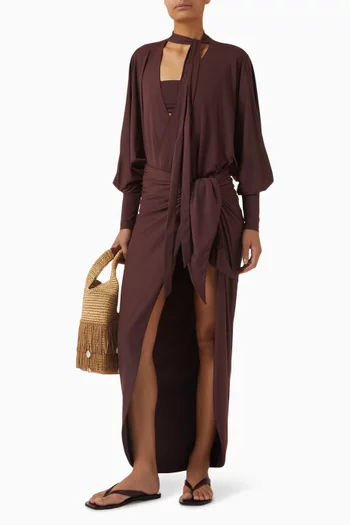 Miss Jones Three-piece Swimsuit Set