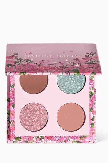 Prism De Fleurs - Limited Quattro Eye Shadow Palette, 5.6g