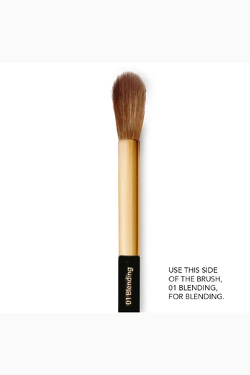 Double Ended Eye Shadow Brush
