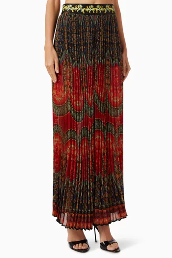 Copen Pleated Wide-leg Pants