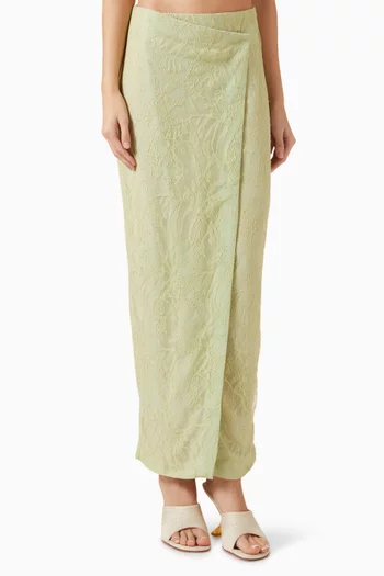 Wynn Wrap Skirt in Lace