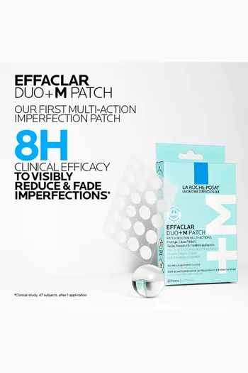 Effaclar Duo+M 3H Spot Patches for Acne Prone Skin, 22 Patches