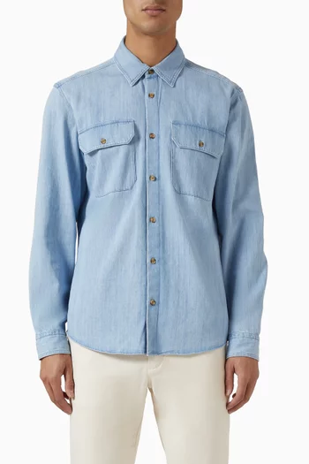Regular-fit Shirt in Denim