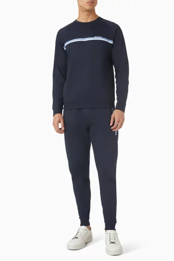 Logo Sweatshirt in Cotton Terry