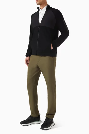 Knitted Hybrid Jacket