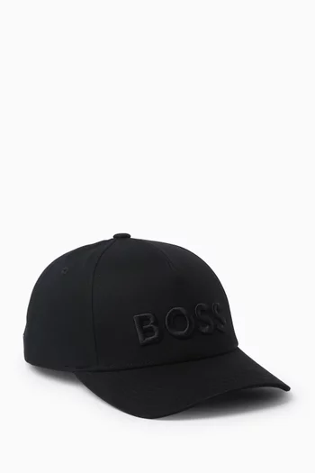 Seth Logo Cap in Cotton-twill