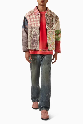 Monet Paint Jeans in Denim