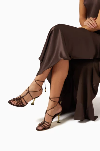 Odessa 90 Sandals in Leather