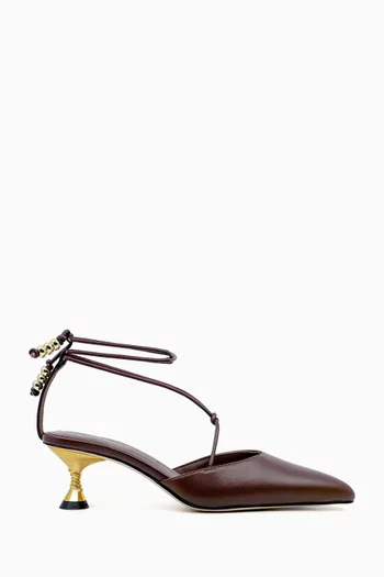 Odessa 50 Mules in Leather