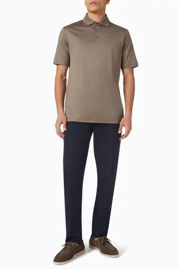 Filo di Scozia Polo Shirt in Cotton