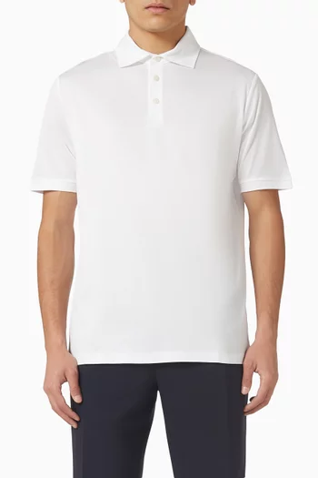 Filo di Scozia Polo Shirt in Cotton