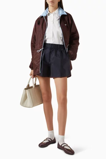 شورت بنمط بوكسر نايلون معاد تدويره