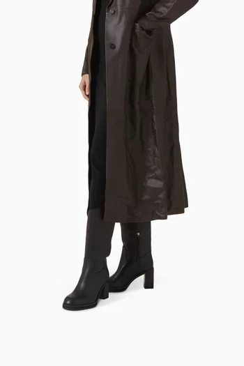 Knee-high 80 Boots in Leather