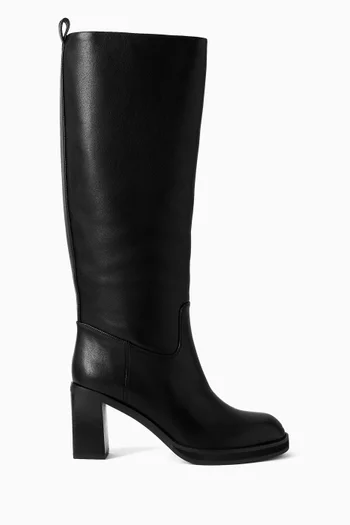 Knee-high 80 Boots in Leather