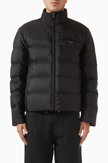 Down Jacket in Re-Nylon
