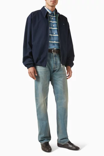 Zip Jacket in Cotton