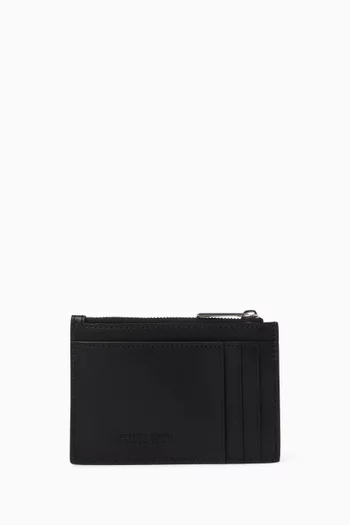 Key Pouch in Intrecciato Leather