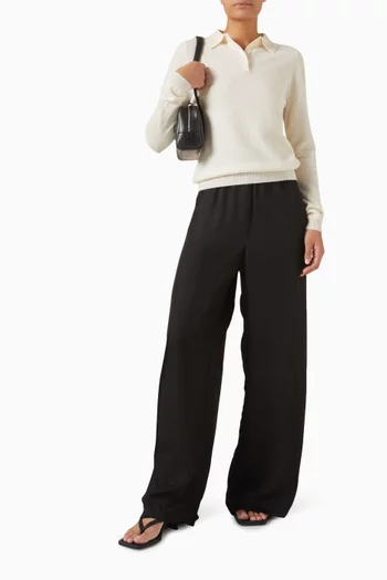 Polo Sweater in Cashmere