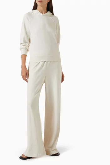 Wide-leg Sweatpants in Cotton