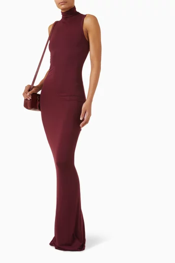 فستان هارلو طويل جيرسيه