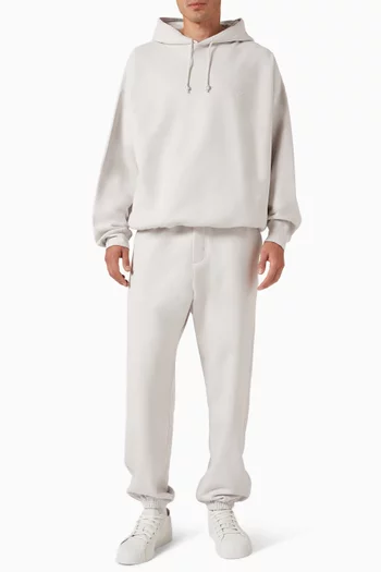 كنزة بغطاء رأس اف تي مزيج قطن