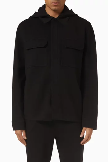Travis Shirt Jacket in Cotton
