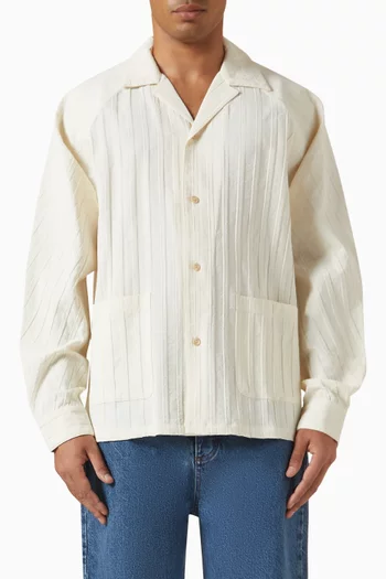 Songino Shirt in Seersucker