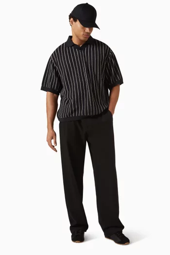 Samurai Pants in Virgin Wool-blend